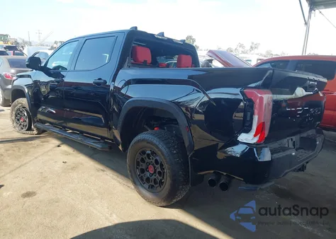 2025 Toyota Tundra Hybrid Trd Pro Hybrid Crewmax 5.5' Bed from USA, damaged, VIN 5TFPC5DB5SX099388